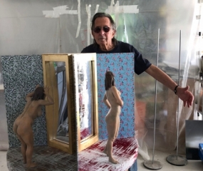Fun House Sculpture by Shelly Fireman
