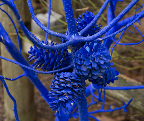 Olive Branches Sculpture by Shelly Fireman