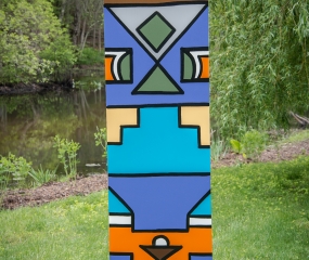 Tribal Sculpture by Shelly Fireman